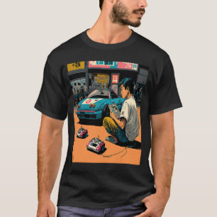 Miniatur-Auto Pop ferngesteuerte Autos 1 T-Shirt