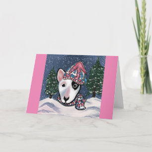 Miniatur Bull Terrier Karte