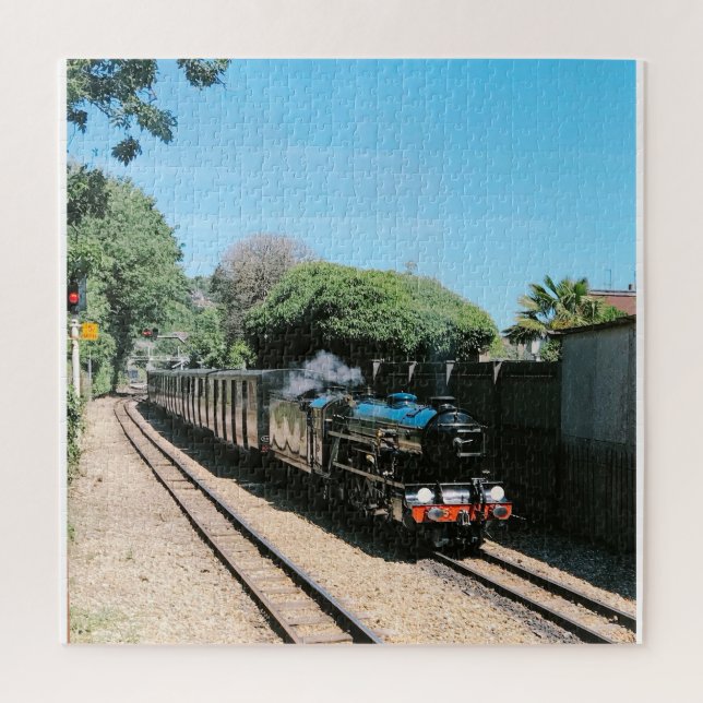 Miniatur-Dampfzug RHD-Lichtbahn Puzzle (Vertikal)