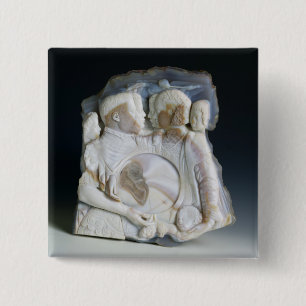 Miniatur, die Cosimo de Medici (1519-74) darstellt Button