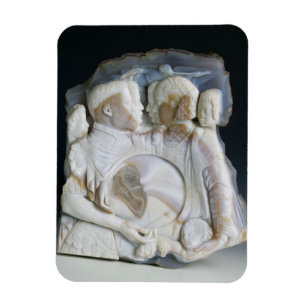 Miniatur, die Cosimo de Medici (1519-74) darstellt Magnet