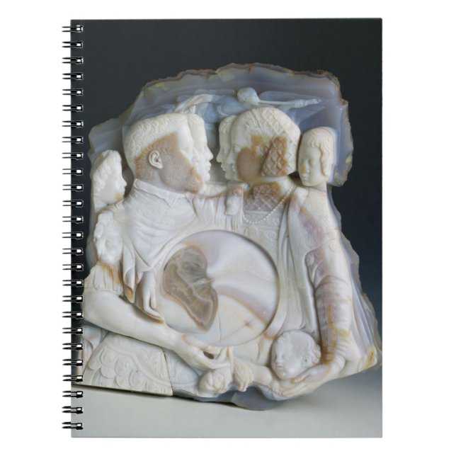 Miniatur, die Cosimo de Medici (1519-74) darstellt Notizblock (Vorderseite)