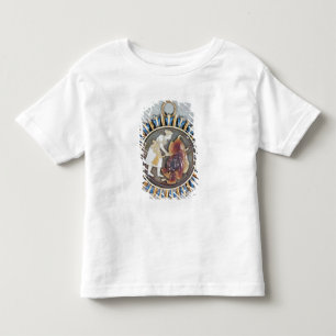 Miniatur, die Kaiser Shah Jahan Tötungslöwe Kleinkind T-shirt