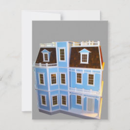 Miniatur-Doll-Karte Feiertagskarte