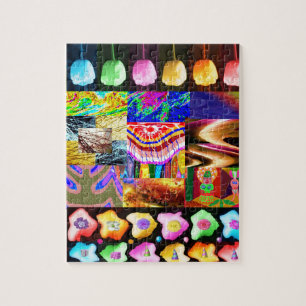 Miniatur-KUNST-Collage: Ideal GIFT Collection Puzzle