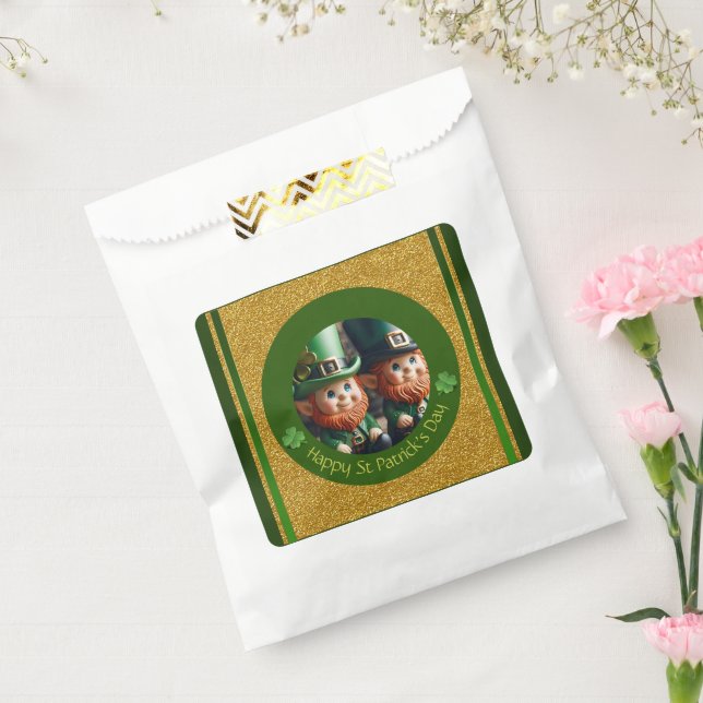 Miniatur Leprechaun St Patrick's Day FB02 Geschenktütchen (Versiegelt)
