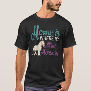 Miniatur-Pferd-Geschenke Mini-Pony-Shirt Haustier T-Shirt