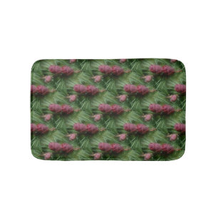 Miniatur Pine Cones Nattern Muster Badematte