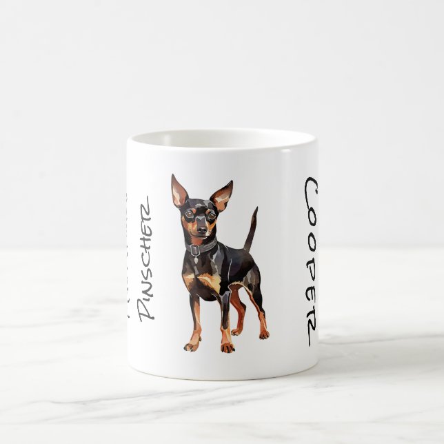 Miniatur Pinscher Tasse (Mittel)