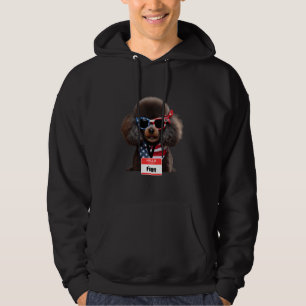 Miniatur Poodle Dog Finn Männer Frauen Kinder Jung Hoodie
