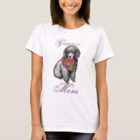 Miniatur-Poodle-Herz-Mama
