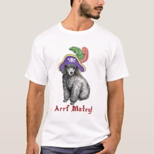 Miniatur Poodle Pirate T-Shirt