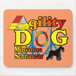 Miniatur_Schnauzer_Agility Mousepad