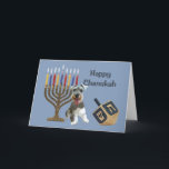 Miniatur Schnauzer Chanukah Card Menorah Dreidel Feiertagskarte<br><div class="desc">Familie und Freunde während der Chanukah Saison zu erinnern ist eine wunderbare Möglichkeit, in Touch mit den Menschen behalten, die Sie Liebe und kümmern sich. Ich habe diese Chanukah-Karten mit Liebe und Sorgfalt erstellt, und ich bin sicher, jeder, der Lieben Hunde wird sich freuen, sie zu erhalten. Sie haben die...</div>