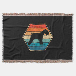 Miniatur Schnauzer Hund Geschenk Decke