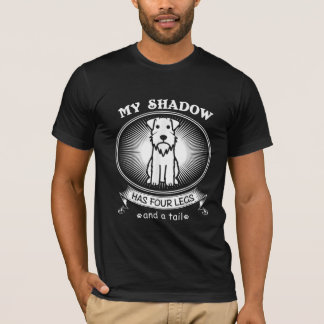 Miniatur Schnauzer ist mein Hund ist mein Schatten T-Shirt