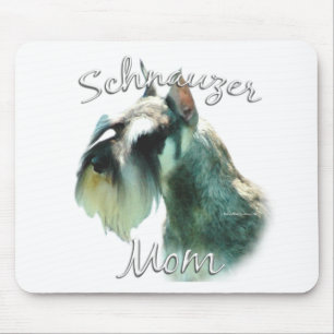 Miniatur Schnauzer Mama 2 Mousepad