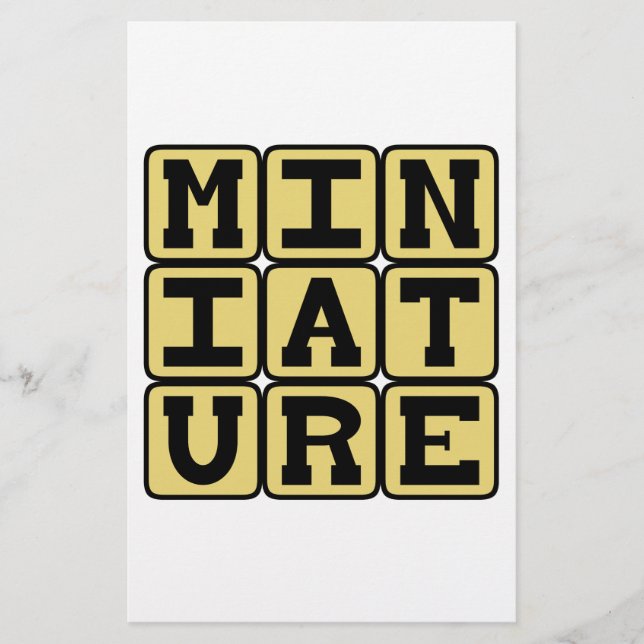 Miniatur, Tiny Collectible (Vorderseite)
