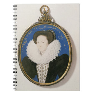 Miniatur von Arabella Stuart, Herzogin von Lennox, Notizblock