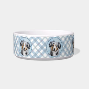 Miniaturbild Amerikanischer Hirtenmaler - Hundekun Napf