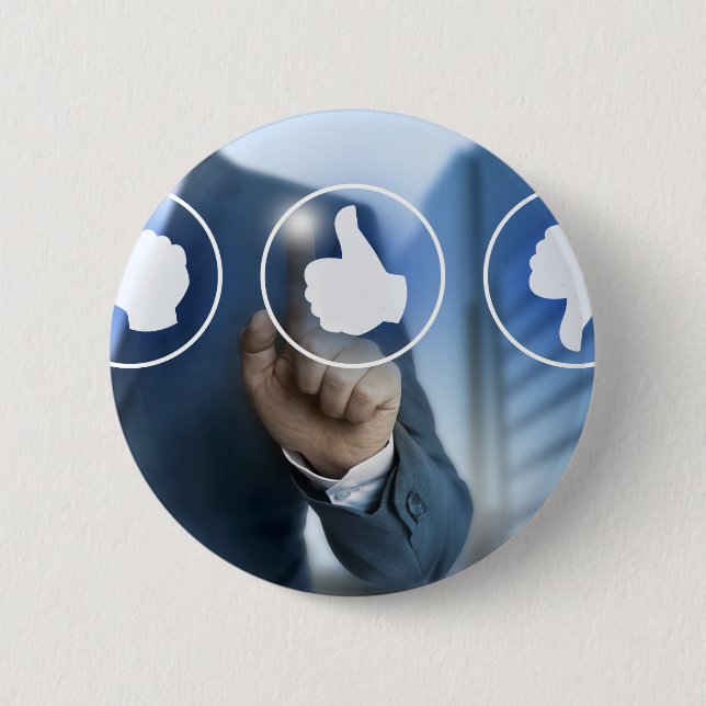 Miniaturbilder für das Konzept der Kundenüberprüfu Button (Vorderseite)