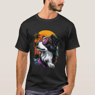 Miniature American Shepherd Liebhaber Sonnenunterg T-Shirt