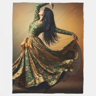 Miniature Art Fleecedecke