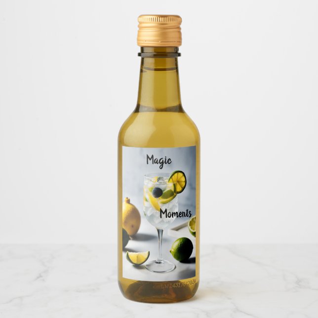 Miniature Magic Liquor Weinetikett (Vorderseite)