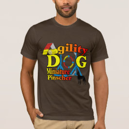 Miniature_Pinscher_Agility Geschenke T-Shirt