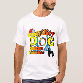 Miniature_Pinscher_Agility Geschenke T-Shirt