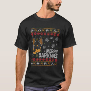 Miniature Pinscher Dog Geschenk hässlichen Weihnac T-Shirt