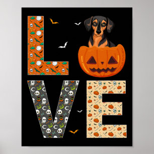 Miniature Pinscher Hund Liebhaber Jungs Girls Hall Poster
