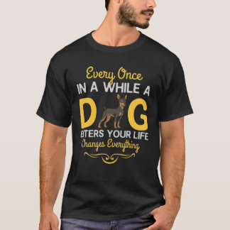 Miniature Pinscher Hund Welpen Eigentümer Lover T-Shirt