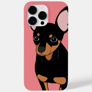 Miniature Pinscher Min Button Apple iPhone 14 Fall Case-Mate iPhone 14 Pro Max Hülle