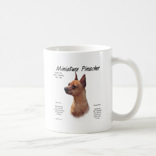 Miniature Pinscher (rot) Historie Design Tasse