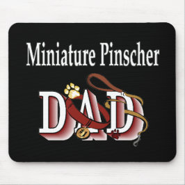 Miniature Pinscher Vater Geschenke Mousepad