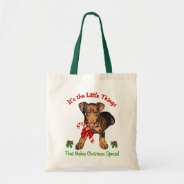 Miniature Pinscher Weihnachtsgeschenke Tragetasche