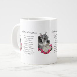 Miniature Schnauzer Art Ohrts Jumbo-Tasse