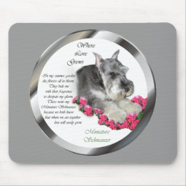 Miniature Schnauzer Art Ohrts Mousepad