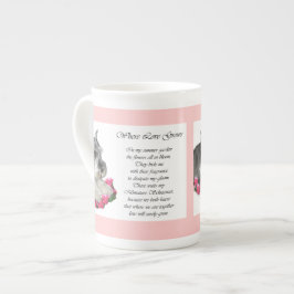 Miniature Schnauzer Art Ohrts Prozellantasse