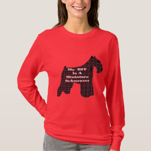 Miniature Schnauzer BESTE FREUNDIN Geschenke T-Shirt