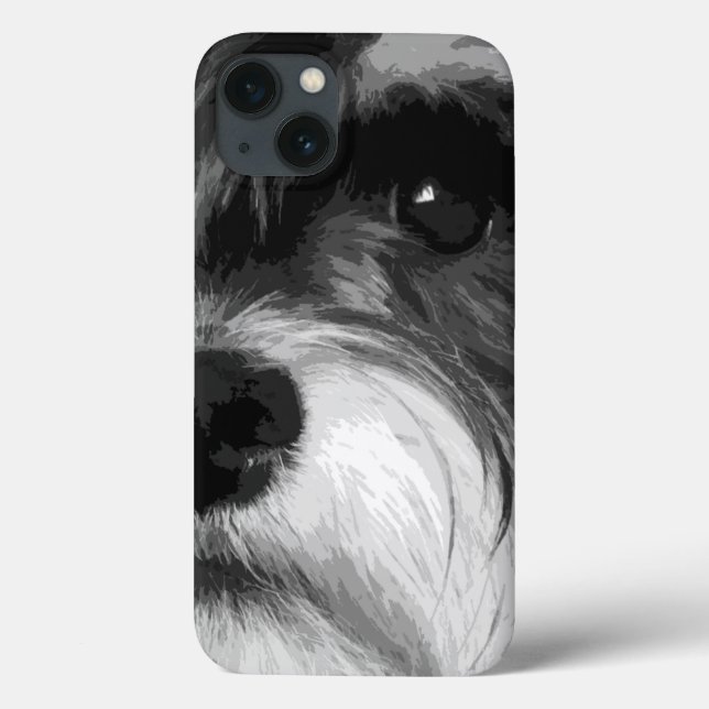 Miniature Schnauzer Case-Mate iPhone Hülle (Rückseite)