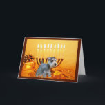 Miniature Schnauzer Chanukah Card Menorah Feiertagskarte<br><div class="desc">Familie und Freunde während der Chanukah Saison zu erinnern ist eine wunderbare Möglichkeit, in Touch mit den Menschen behalten, die Sie Liebe und kümmern sich. Ich habe diese Chanukah-Karten mit Liebe und Sorgfalt erstellt, und ich bin sicher, jeder, der Lieben Hunde wird sich freuen, sie zu erhalten. Sie haben die...</div>