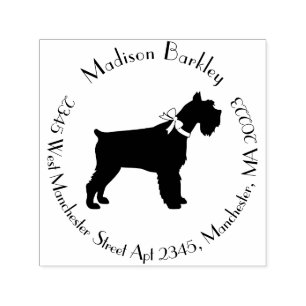 Miniature Schnauzer Doppy Permastempel