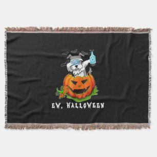 Miniature Schnauzer Ew Halloween Pumpkin Washing Decke