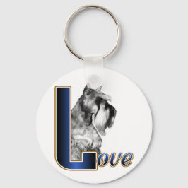 Miniature Schnauzer Geschenke Schlüsselanhänger