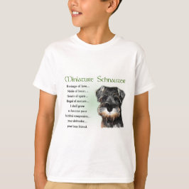 Miniature Schnauzer Geschenke T-Shirt