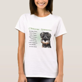 Miniature Schnauzer Geschenke T-Shirt