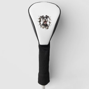 Miniature Schnauzer Golf Headcover