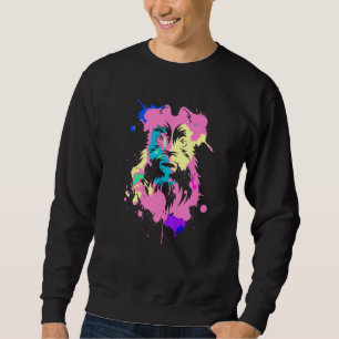 Miniature Schnauzer Hunde Pop Schnauzer Dog 1 Sweatshirt